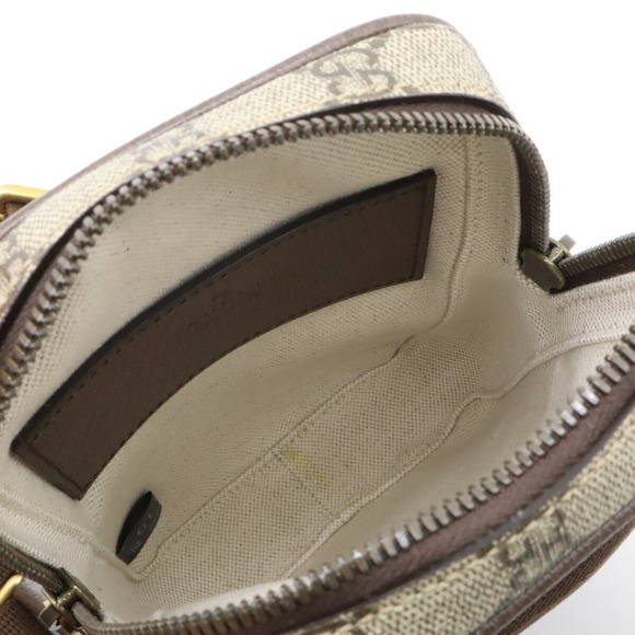 Gucci Ophidia GG Supreme Bag Body Shoulder Sherry Beige Brown - Picture 5 of 10